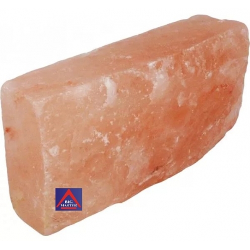 Кирпич гималайской соли 300х200х50 мм для бани и сауны (одна сторона натуральная, арт. SZ5R) 6405186