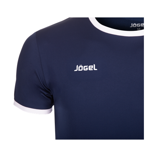 Футболка Jögel Jft-1010-091, темно-синий/белый, детская размер YM 42254091
