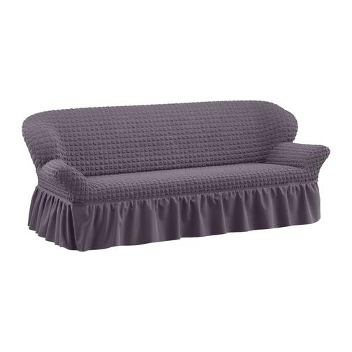 Чехол для трехместного дивана ПМ: Ми Текстиль Чехол на трехместный диван жатка 42790549 1