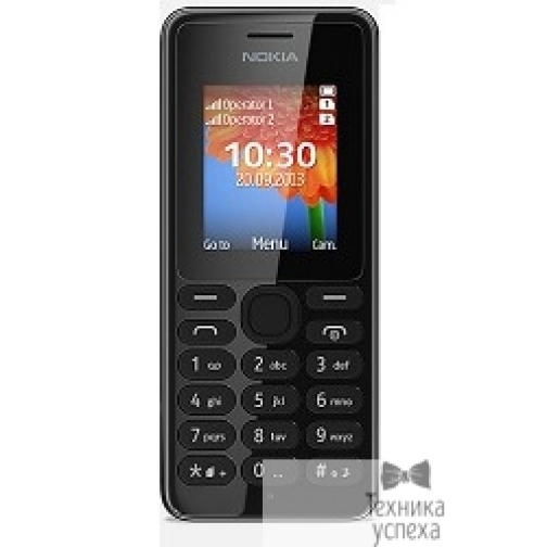 Nokia NOKIA 108 DS BLACK A00014608 1.8