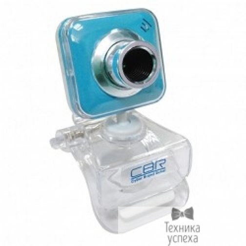 Cbr Веб-камера CW-834M Blue, универс. крепление, 4 линзы, 1,3 МП, эффекты, микрофон, CW 834M Blue 5799862