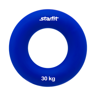 Эспандер кистевой Starfit Es-404 "кольцо", диаметр 8,8 см, 30 кг, тёмно-синий