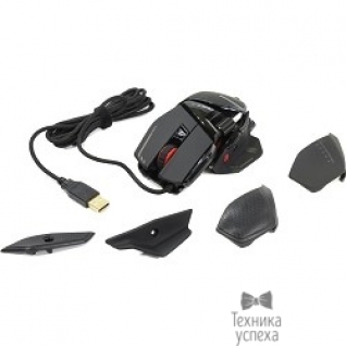 Mad Catz PC Мышь Mad Catz R.A.T.8 Gaming Mouse - Black/Red проводная оптическая (MCB4373300A3/04/1) PCAmc69
