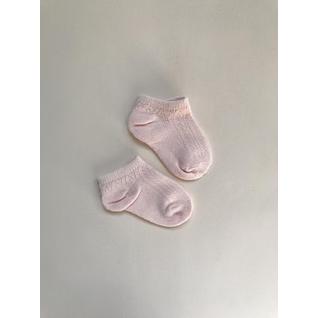 3874 носки детские ажурные розовый Роза (12-18) (10)