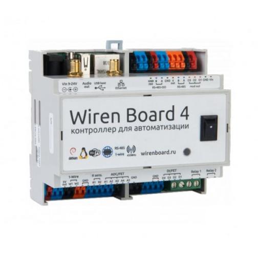 Контроллер на DIN-рейку Wiren Board Z-Wave CLS_WB Z-WAVE.ME 42673704