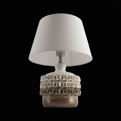 Настольная лампа St Luce Светло-Коричневый, Бежевый/Серый E27 1*60W (из 2-х коробок) 37398100 2