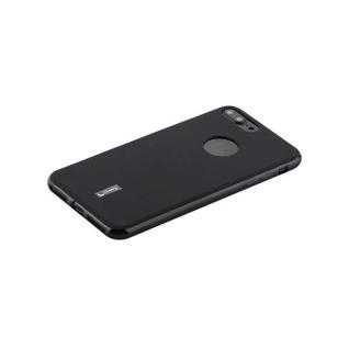Чехол-накладка силиконовый Cherry матовый 0.4mm & пленка для iPhone 8 Plus/ 7 Plus (5.5") Черный