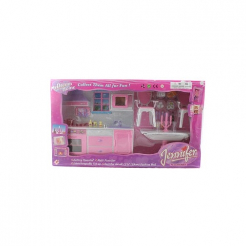 Набор кухонной мебели для куклы Jennifer My Dream Home Shenzhen Toys 37720204