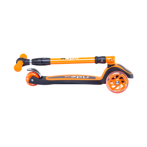 Самокат Ridex 3-колесный 3d Tiny Tot 120/80 мм, оранжевый 42464478