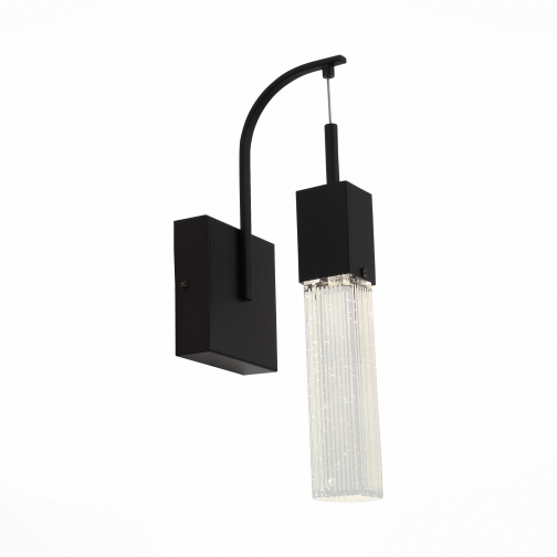 Бра St Luce Черный хром, Анодированная бронза/Прозрачный LED 1*3W SL216.401.01 37396625 5
