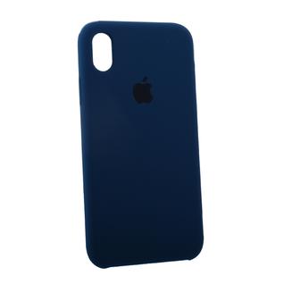 Чехол-накладка силиконовый Silicone Case для iPhone XR (6.1") Blue Cobalt Темный кобальт №29