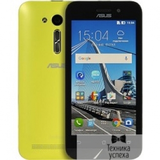 Asus ASUS ZenFone Go ZB450KL-1E039RU 4.5"/480x854/Qualcomm MSM8916/1GB/8GB/Android 6.0/WiFi/BT/LTE/2Sim/Yellow 90AX0094-M00390