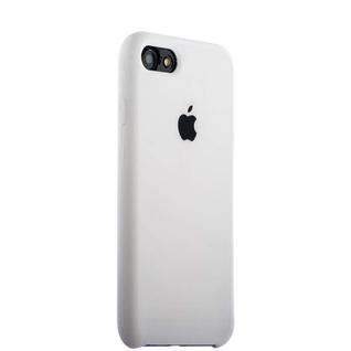 Чехол-накладка силиконовый Silicone Case для iPhone 8/ 7 (4.7) White Мраморно-белый №3