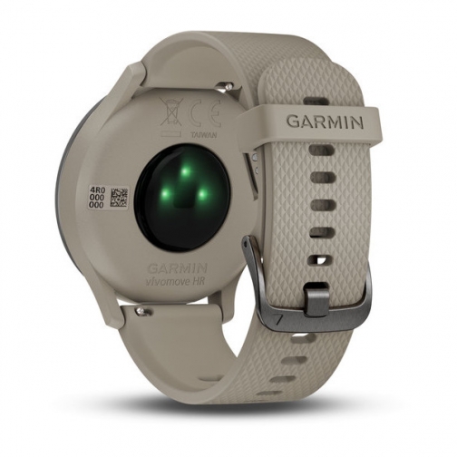 Смарт-часы Garmin Vivomove HR черные с песочным ремешком 37556692