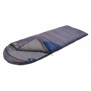 Спальник одеяло кемпинговый Trek Planet Warmer Comfort темно-серый/темно-синий (70374-L)