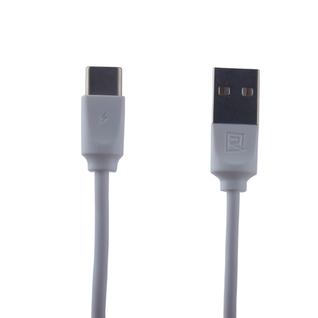 USB дата-кабель Remax Radiance Pro Series Cable (RC-117a) Type-C 2.4A витой (1.0 м) Белый