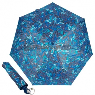 Зонт складной "Кашемир" синий