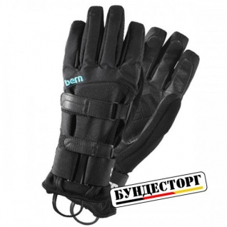 Перчатки жен. Women`s Black Synthetic Gloves