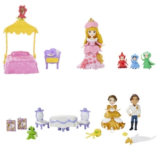 Кукла Hasbro Disney Princess Hasbro Disney Princess B5341 Принцессы Дисней Маленькая кукла и сцена из фильма (в ассортименте)