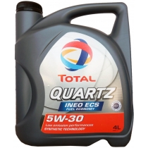Моторное масло TOTAL Quartz INEO ECS 5W30, 4л