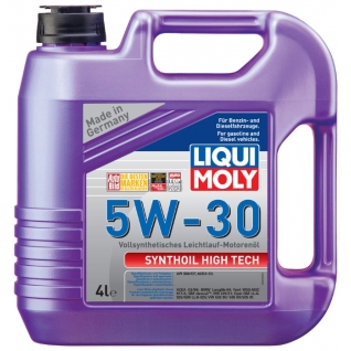 Моторное масло LIQUI MOLY Synthoil High Tech 5W-30 4 литра