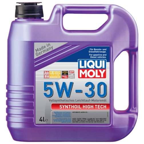 Моторное масло LIQUI MOLY Synthoil High Tech 5W-30 4 литра 5927016