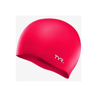 Шапочка для плавания Tyr Wrinkle Free Silicone Cap, силикон, Lcs/610, красный