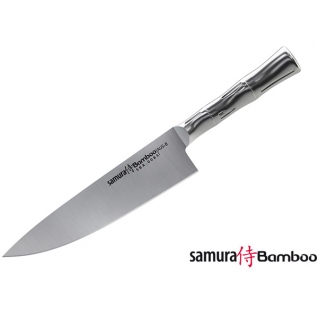 Нож кухонный стальной Шеф Samura BAMBOO, 200мм