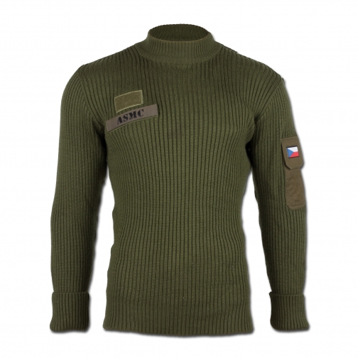 Made in Germany Пуловер, Чехия, цвет оливковый, б/у 5029620