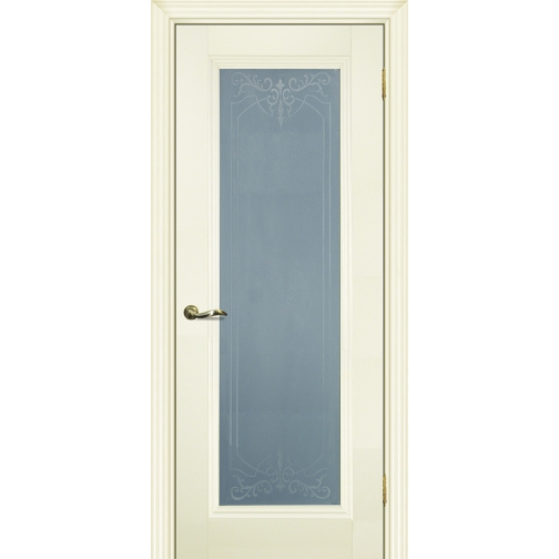 Дверное полотно Profilo Porte PSC- 25, 29/2 Цвет Белый, Магнолия, Стекло 6649062 1