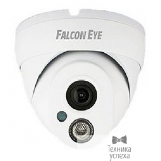 Falcon Eye Falcon Eye FE-IPC-DL100P 1Мп уличная IP камера; Матрица 1/4"OmniVision 1.3 Mega pixels CMOS; 1280x720p*25k/с; Дальность ИК подсветки 10-15м; Объектив f=2.8мм; ICR; Протокол i8