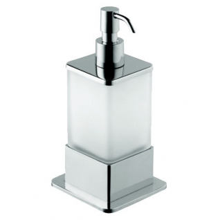 Дозатор для жидкого мыла настольный, хром Bemeta Plaza 140109161