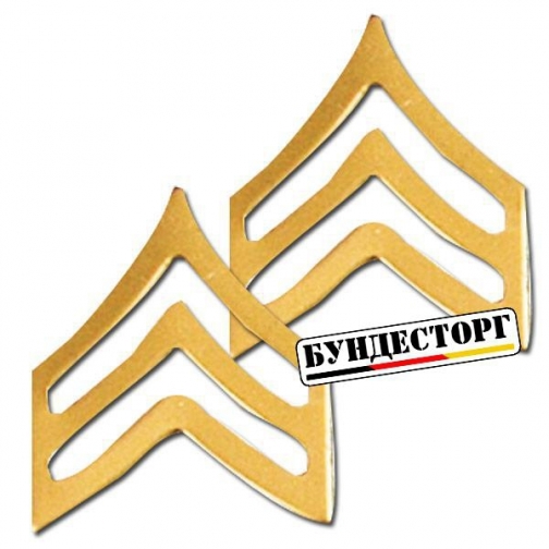 Знак ранга Metall US Sergeant Polished 5018599