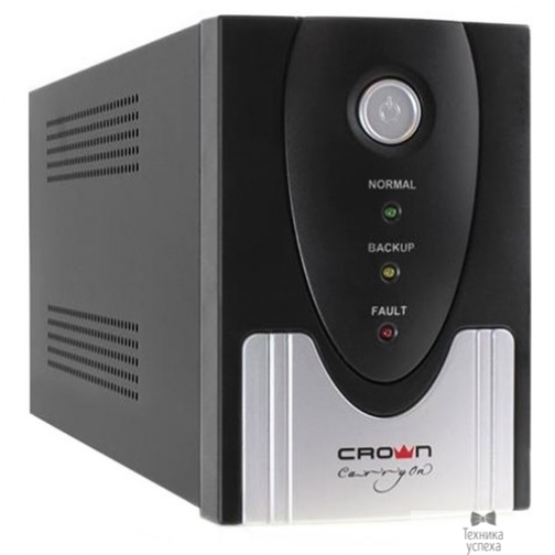 Crown CROWN ИБП CMU-SP800IEC USB (1x12V.9AH) 8*IEC С13 + 1*IEC С13 bybass, порт USB, LCD-экран 37807317