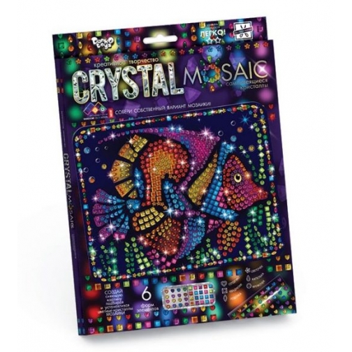 Набор для творчества Crystal Mosaic - Рыбка Данко Тойс / Danko Toys 37730675