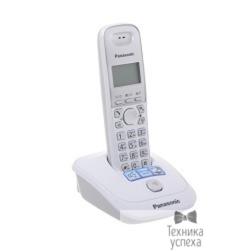 Panasonic Panasonic KX-TG2511RUW (белый) АОН, Caller ID,спикерфон на трубке,переход в Эко режим одним нажатием 37602899
