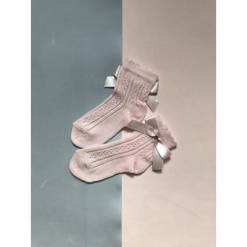 CT-44 носки детские розовый ажурные Katamino (12-18) (14) 42479881