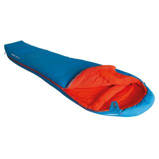 Мешок спальный High Peak Hyperion -5, голубой/оранжевый