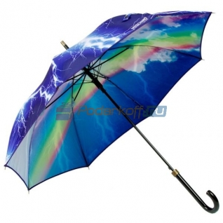 Зонт-трость "Радуга после дождя"