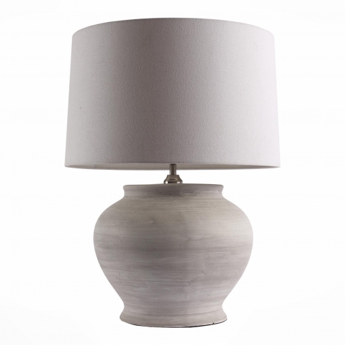 Настольная лампа St Luce Светло-серый/Светло-серый E27 1*60W 37398180 2