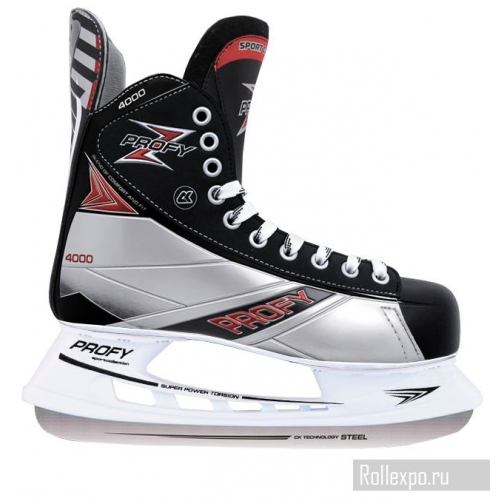Хоккейные коньки СК (Спортивная коллекция) PROFY-Z 4000 (подростковые) 5999437