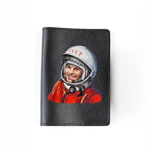 Обложка на паспорт “Гагарин”, черный 42783879 5