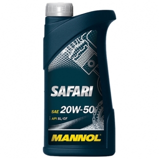 Моторное масло Mannol Safari 20W50 1л
