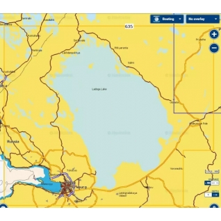 Карта Navionics Small Ладожское озеро (5G635S2)
