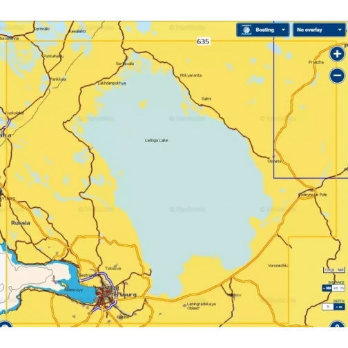 Карта Navionics Small Ладожское озеро (5G635S2) 5941983