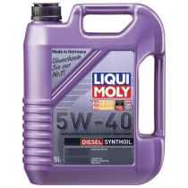Моторное масло LIQUI MOLY Diesel Synthoil 5W-40 5 литров