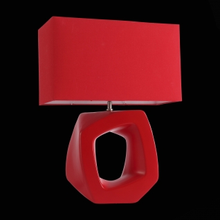 Настольная лампа St Luce Красный/Красный E27 1*60W (из 2-х коробок)