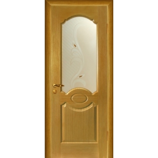 Дверное полотно МариаМ Милано ПУ лак остекленное 600-900 мм