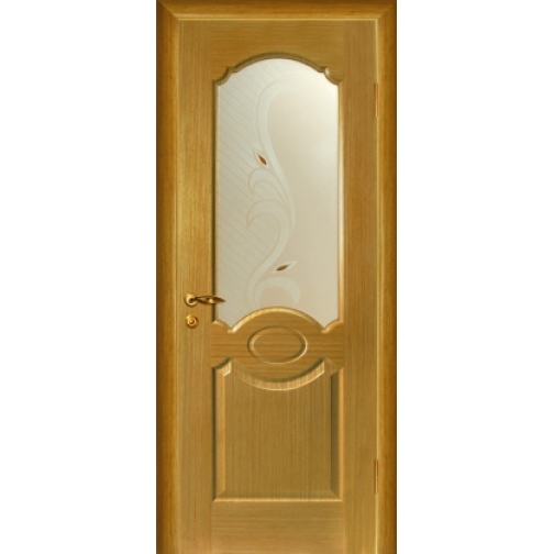 Дверное полотно МариаМ Милано ПУ лак остекленное 600-900 мм 6582819