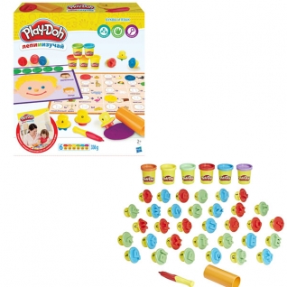 Пластилин Hasbro Play-Doh Hasbro Play-Doh C3581 Игровой набор "Буквы и языки"